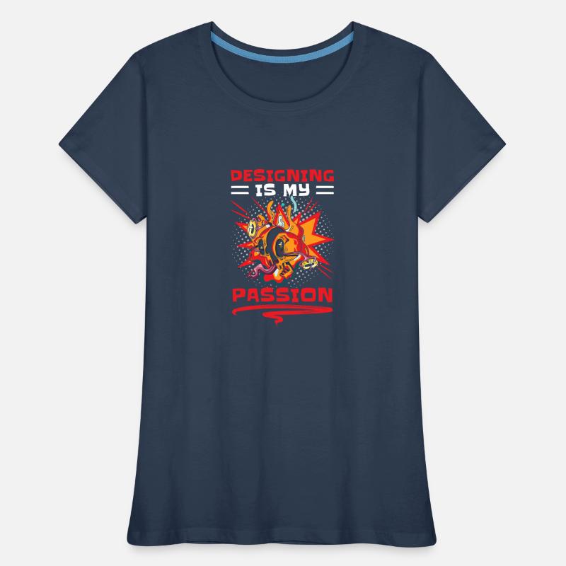 Retro Art Comic Strips Boom Women's Premium Organic T-Shirt