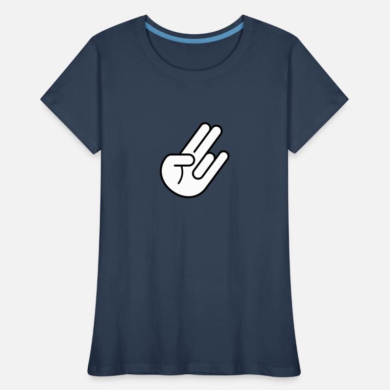 JDM Hand 2c Frauen Premium Bio T-Shirt