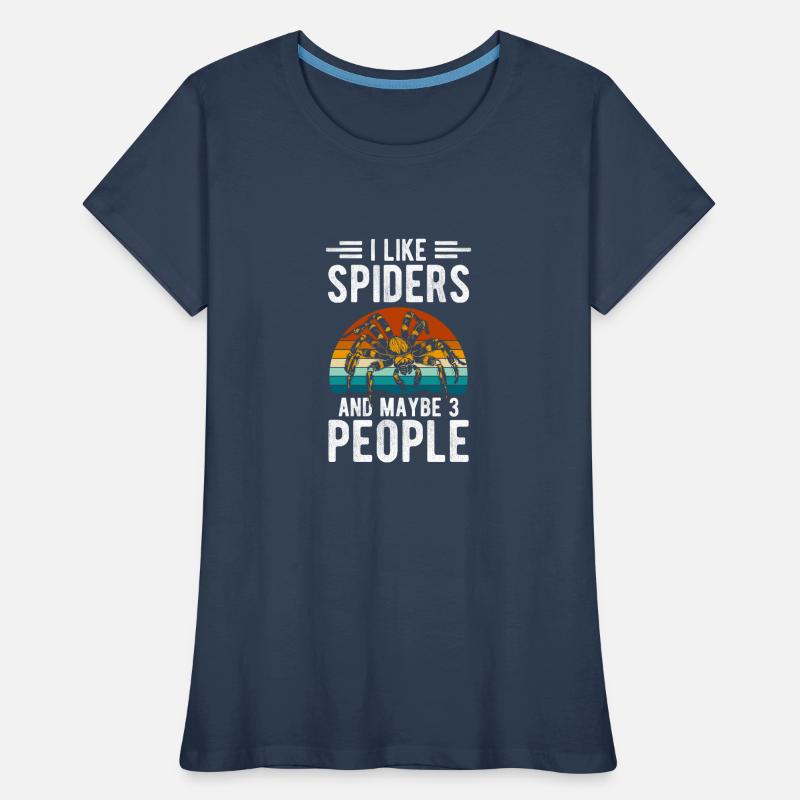 Spider Crawling Tarantula Bite Women's Premium Organic T-Shirt