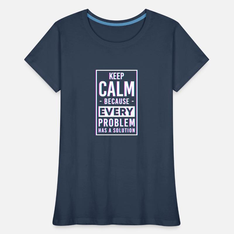 Problem Nicht mein Problem Das Problem Frauen Premium Bio T-Shirt