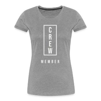 Faute verticale de frappe de l’équipe Équipe Conception d’événements - T-shirt bio Premium Femme - bleu marine - Devant - Mia (176cm)