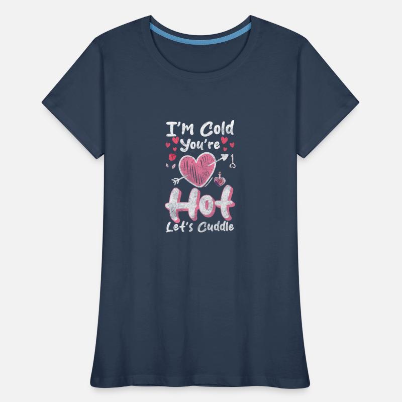 Relationship Affection Romantic Women's Premium Organic T-Shirt