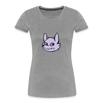 Fox - Women's Premium Organic T-Shirt - navy - Front - Mia (176cm)