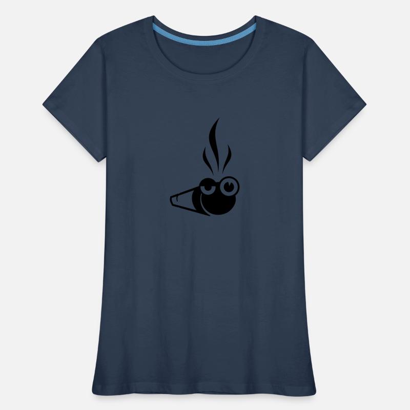 marijuana T-shirt bio Premium Femme