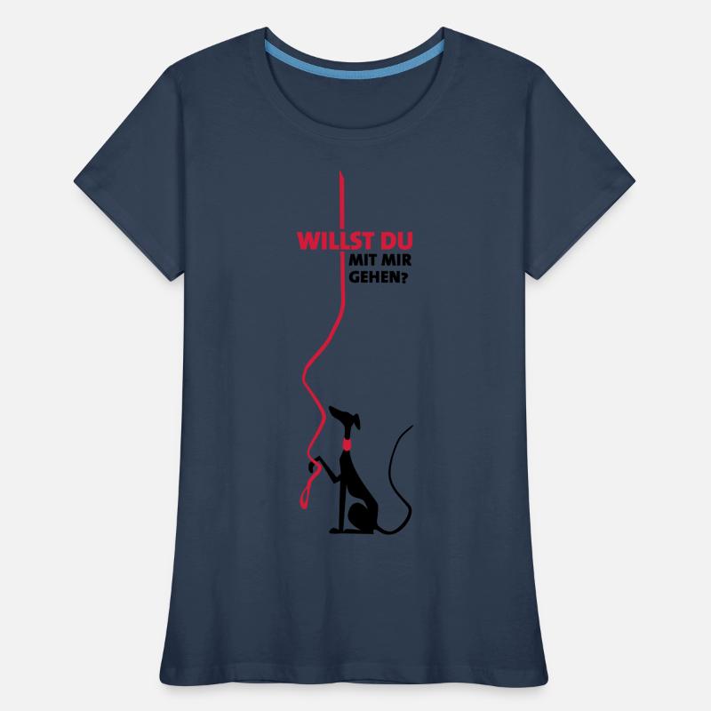 Willst Du Frauen Premium Bio T-Shirt