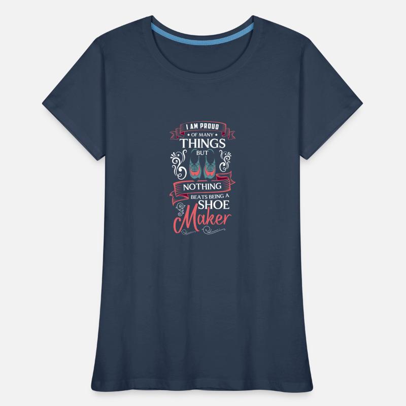 Shoemaker Profession Boots Work Women's Premium Organic T-Shirt