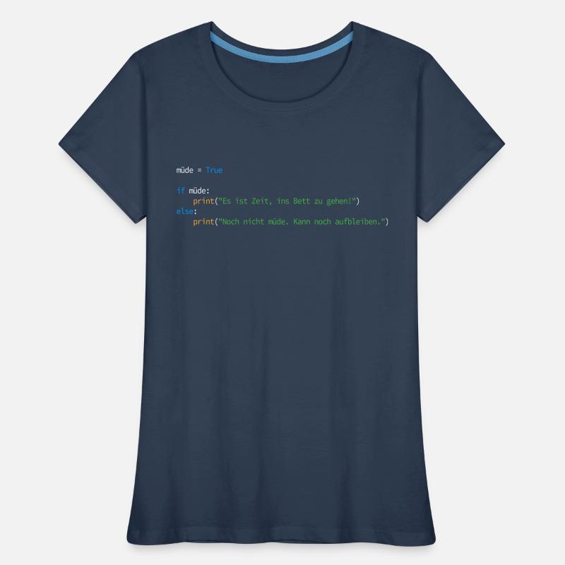 Programmierer Informatiker Nerd Softwareingenieur Frauen Premium Bio T-Shirt