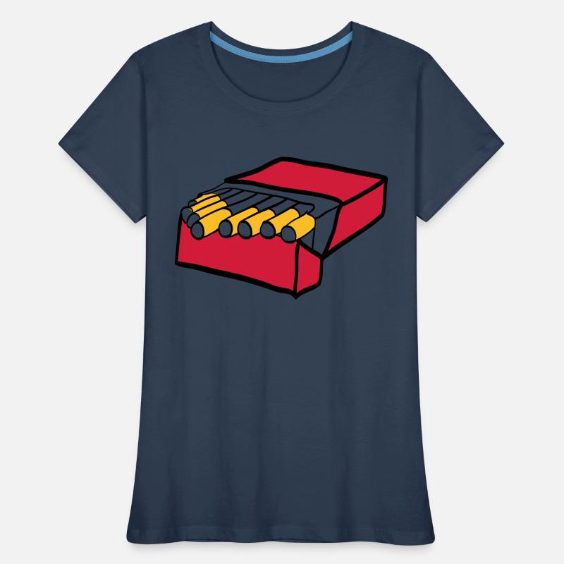 Zigaretten Frauen Premium Bio T-Shirt