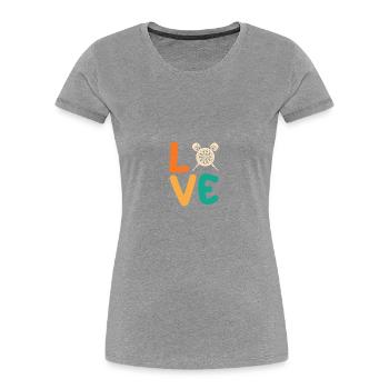 Darts player Darts - Women's Premium Organic T-Shirt - navy - Front - Mia (176cm)