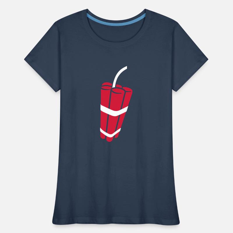 Dynamite T-shirt bio Premium Femme