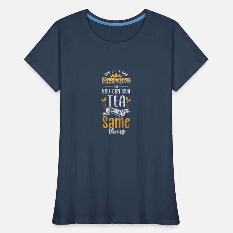 Tea Lovers Relaxation Drinking Chamomile Women's Premium Organic T-Shirt