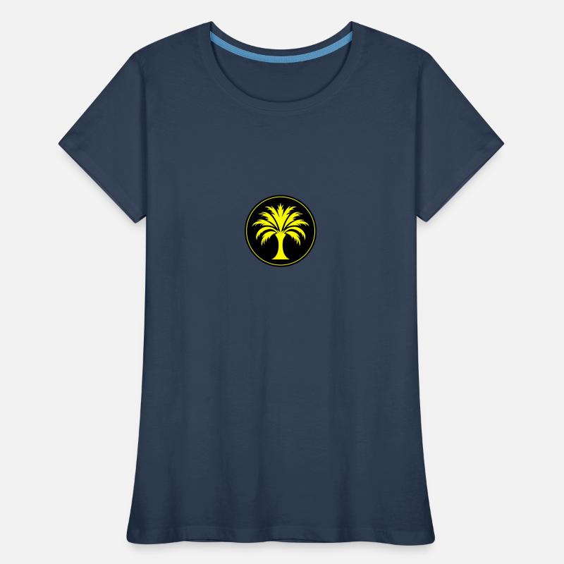Palm Tree Icon Women's Premium Organic T-Shirt