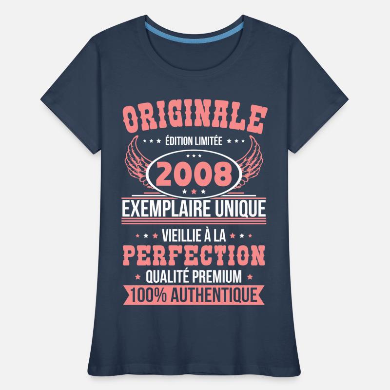 2008 – Unique example – Premium quality Women's Premium Organic T-Shirt