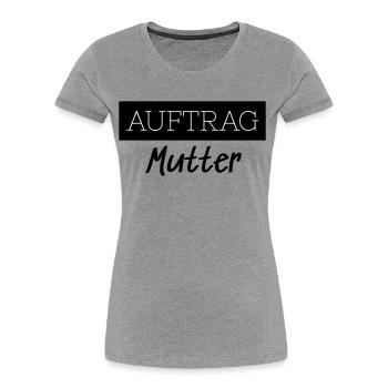 Order Mom Family Funny Gift - Women's Premium Organic T-Shirt - navy - Front - Mia (176cm)