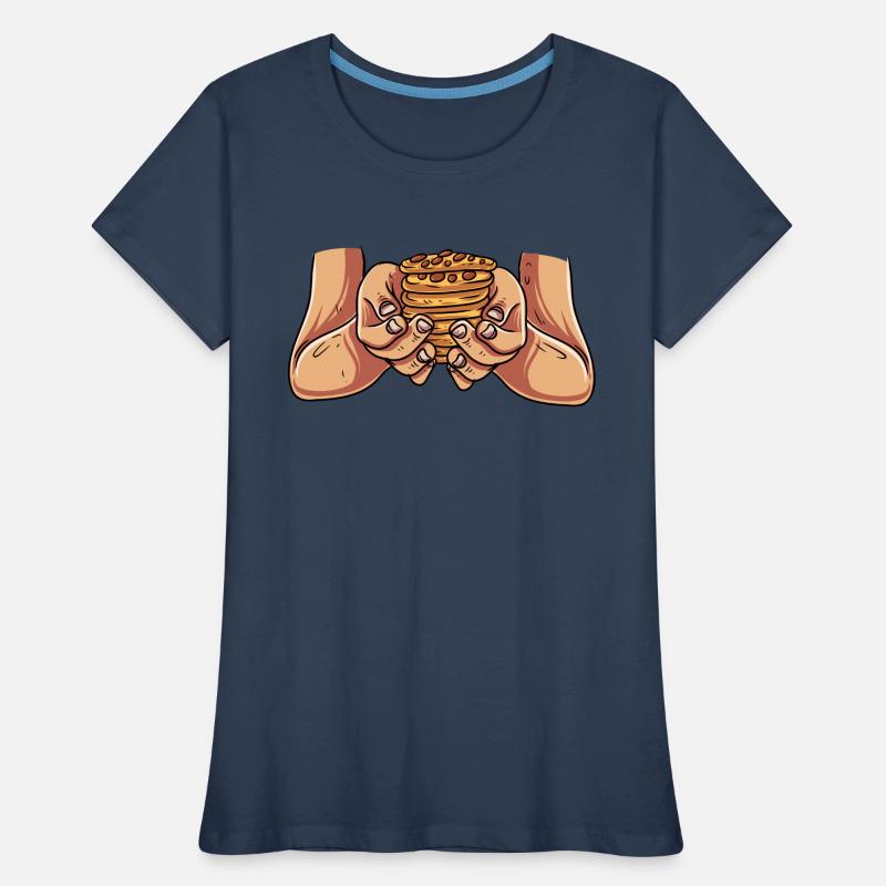 Cuisson des biscuits T-shirt bio Premium Femme