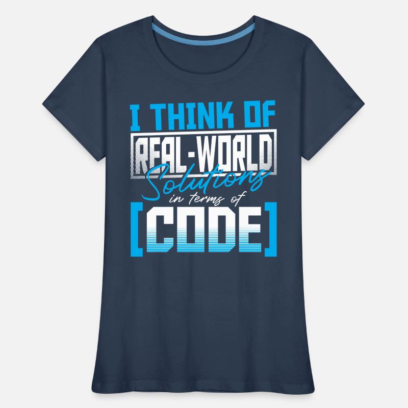 Développeur de logiciels Javascript T-shirt bio Premium Femme