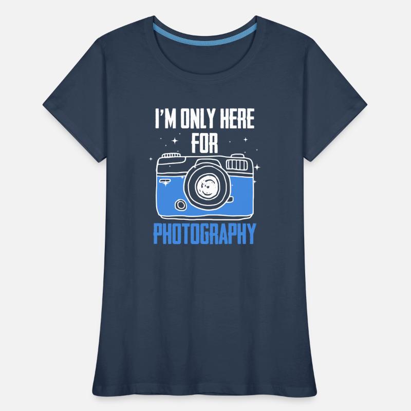 Caméra spatiale d’astrophotographie T-shirt bio Premium Femme