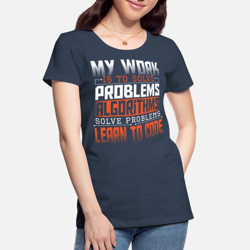HTML Computer Engineer Hacker Women's Premium Organic T-Shirt