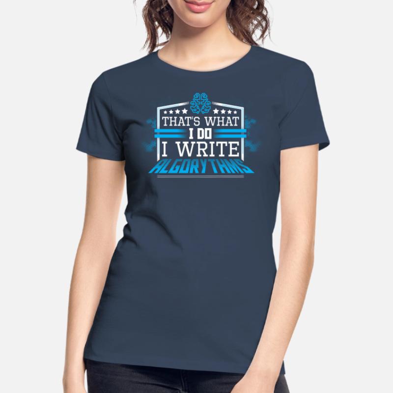 Javascript Software Entwickler Programmierer Frauen Premium Bio T-Shirt