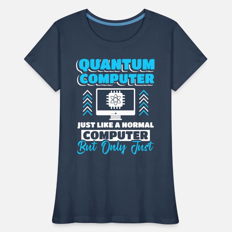 Informatique quantique Informatique quantique T-shirt bio Premium Femme