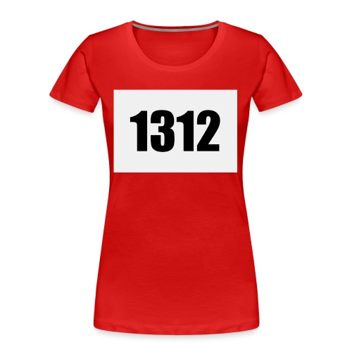 1312 - Ekologisk premium-T-shirt dam