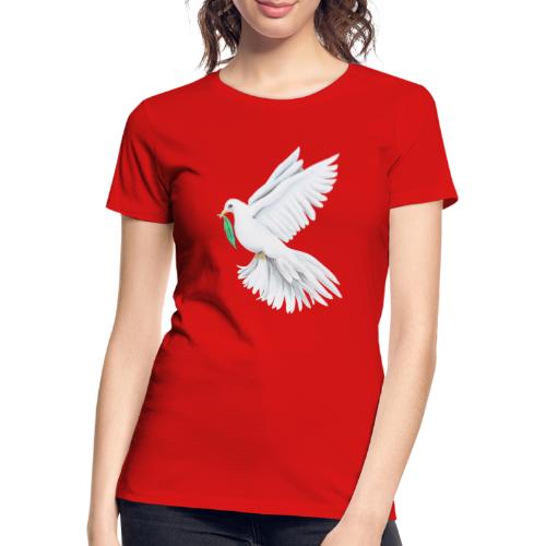 Friedenstaube Friedenssymbol - Sonja Ariel - Frauen Premium Bio T-Shirt