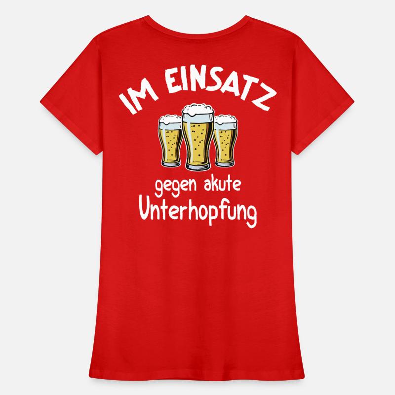 Underhopping Insert – Waitress Bartender Beer Women's Premium Organic T-Shirt