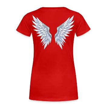 Anime Angels - T-shirt bio Premium Femme - rouge - Dos - Mia (176cm)