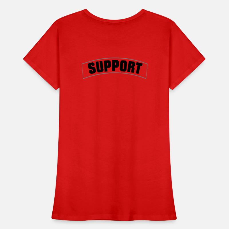 SUPPORT Frauen Premium Bio T-Shirt