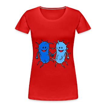 Bacteria Cleaning Cleaning Cleaning Cleaning Lady Household - Women's Premium Organic T-Shirt - red - Front - Mia (176cm)