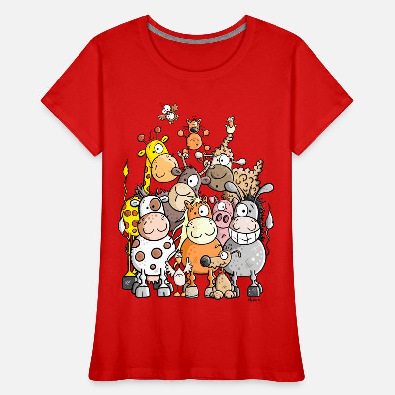 Tas géant de l'animal T-shirt bio Premium Femme
