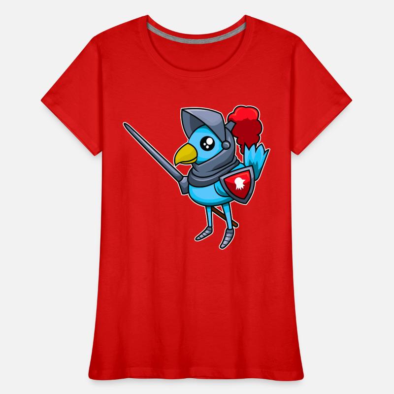 Chevalier chevalier - conception T-shirt bio Premium Femme