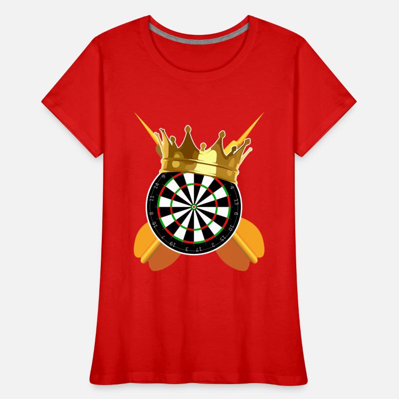Fléchettes Fléchettes Fléchettes T-shirt bio Premium Femme