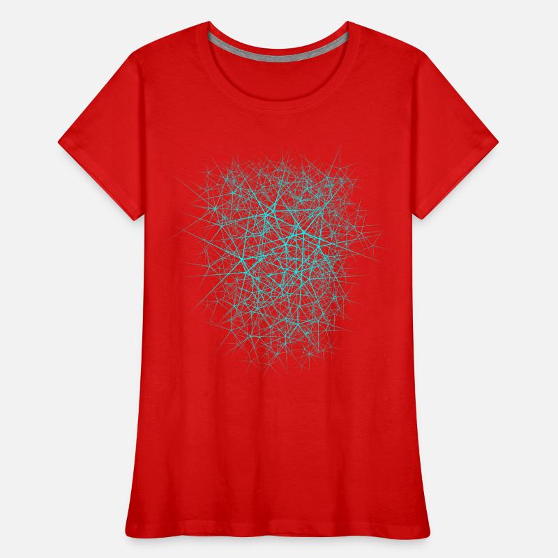 Nano structure - texture design Women's Premium Organic T-Shirt