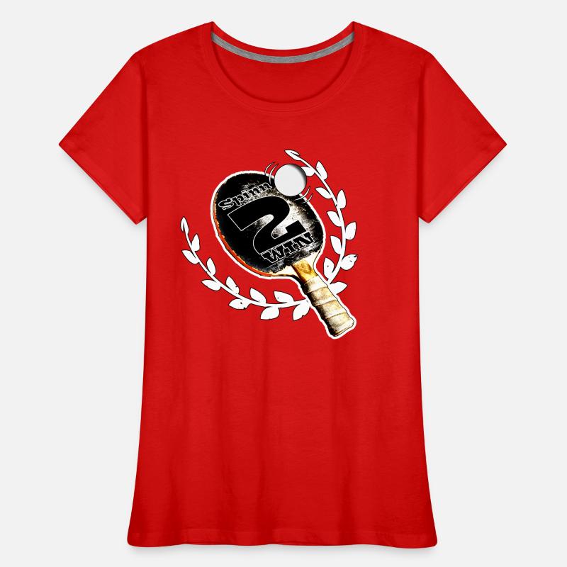Ping-pong T-shirt bio Premium Femme