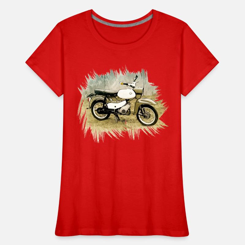Simson SR 4/4 Hawk T-shirt bio Premium Femme