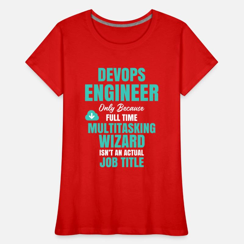 DevOps Engineer Multitasking-Assistent Frauen Premium Bio T-Shirt