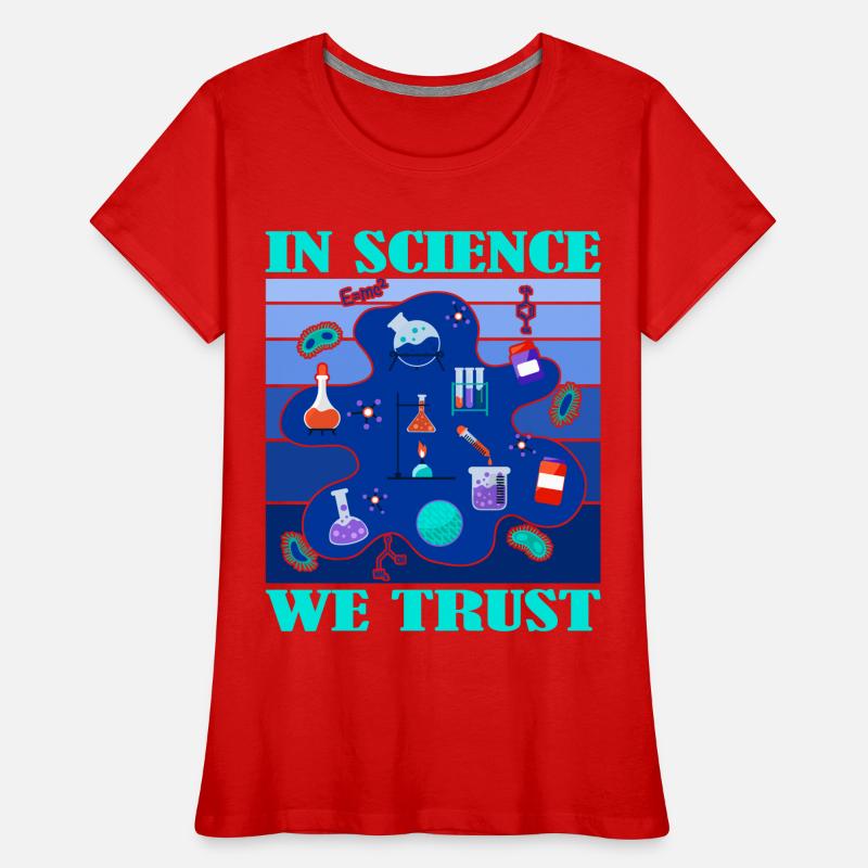 Science Research Laboratory Studies Women's Premium Organic T-Shirt