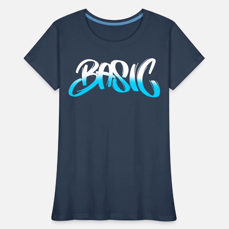 Dégradé de graffiti BASIC T-shirt bio Premium Femme