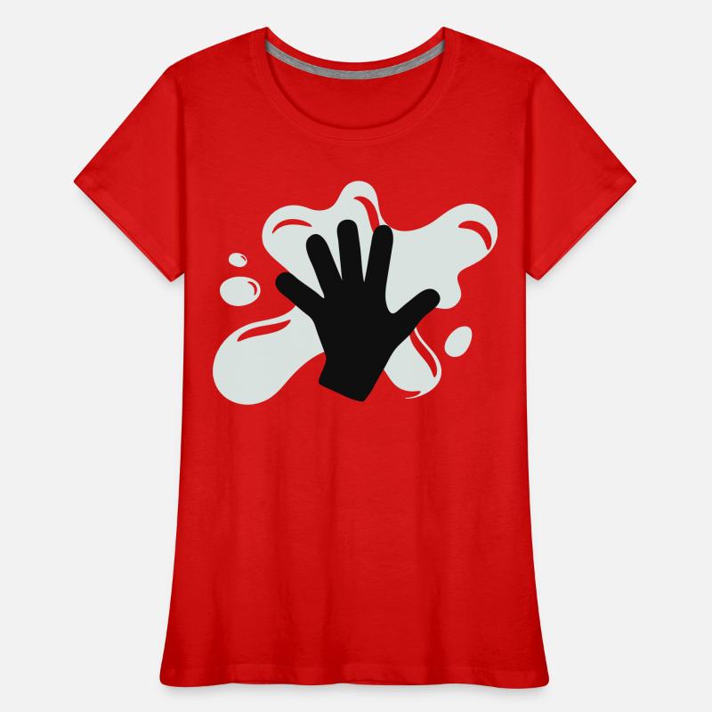 Klima Kleber Aktion Frauen Premium Bio T-Shirt