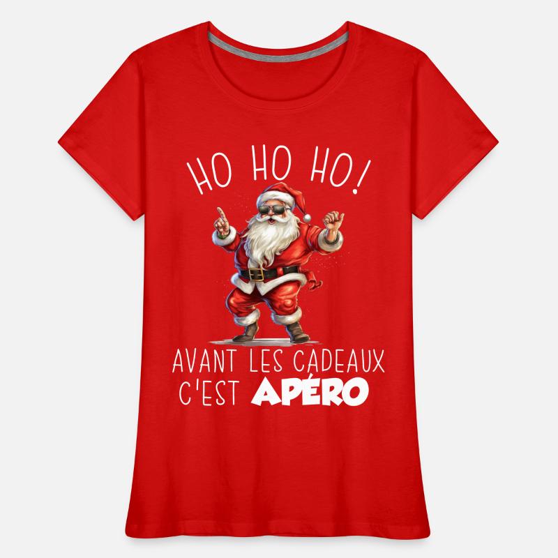 Pull Moche De Noël T-shirt bio Premium Femme