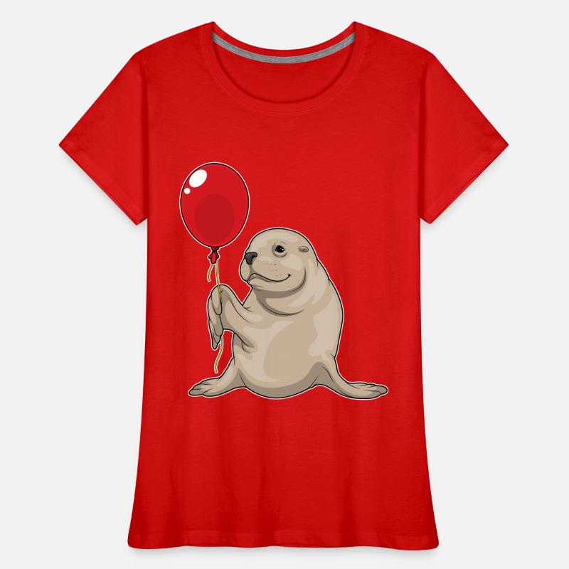 Ballon de phoque T-shirt bio Premium Femme