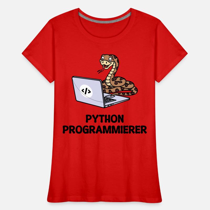 Déclaration du développeur de code informatique du programmeur T-shirt bio Premium Femme