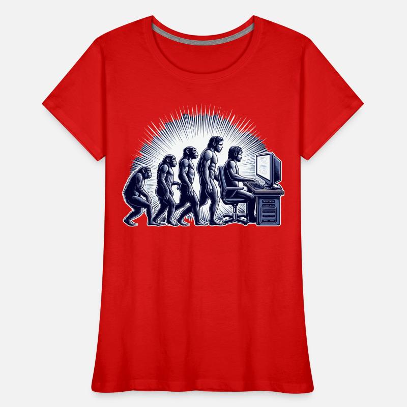 ÉVOLUTION DU JEU T-shirt bio Premium Femme
