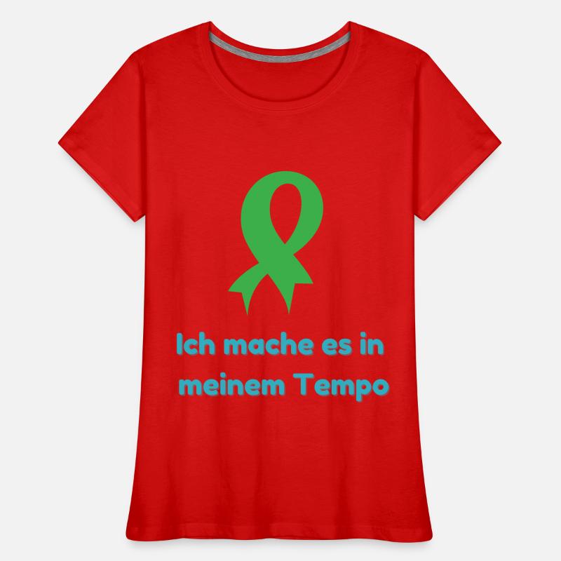 Je le fais à mon rythme T-shirt bio Premium Femme