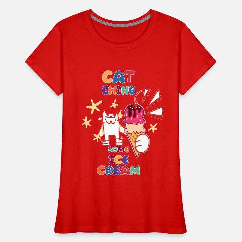 Attraper une glace T-shirt bio Premium Femme