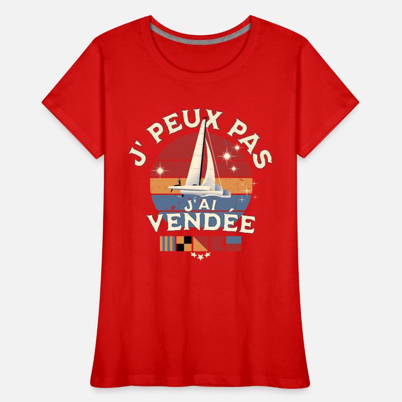 I can't I have Vendée Glb Women's Premium Organic T-Shirt