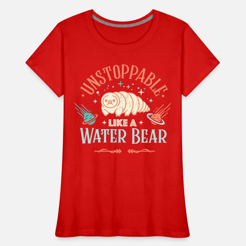 Tardigrade inarrêtable T-shirt bio Premium Femme