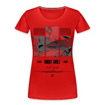 Kubanischer Ritter Anole Eidechse Besitzer Reptilienhalter - Frauen Premium Bio T-Shirt - Rot - Vorne - Mia (176cm)