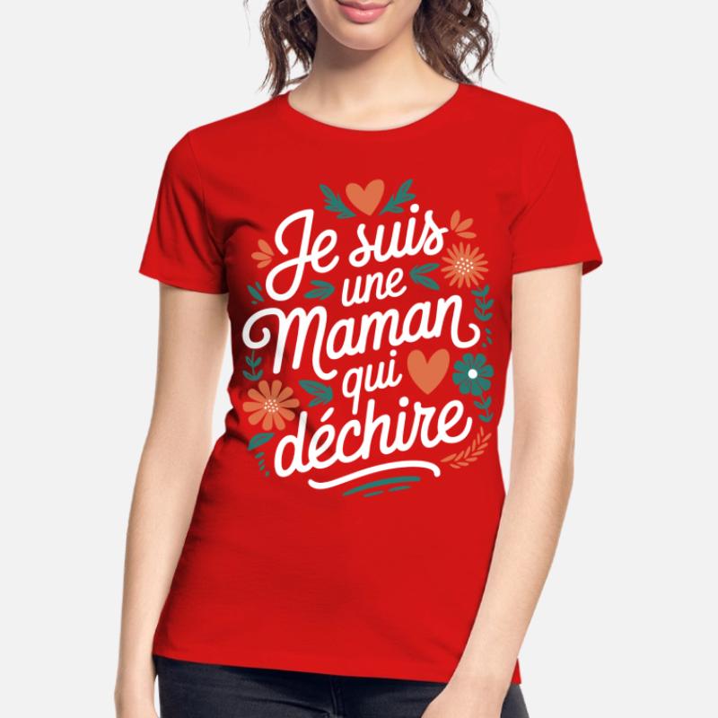 Ich bin eine Killer-Mutter Frauen Premium Bio T-Shirt